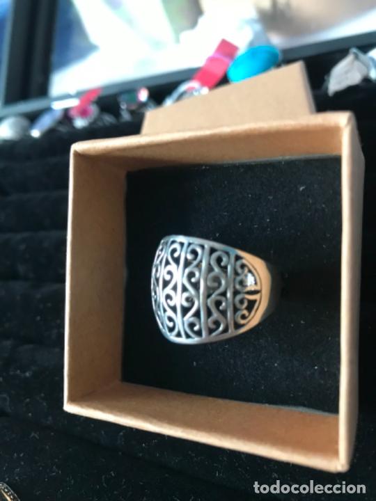 Joyeria: ANILLO DE PLATA DE LEY 925 CALADO - Foto 4