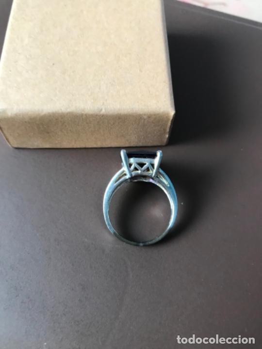 Joyeria: ANILLO DE PLATA DE LEY 925 GRAN PIEDRA MORADA - Foto 5