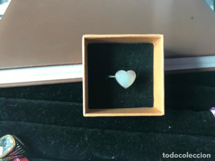Joyeria: ANILLO PLATA DE LEY 925 CORAZON NACAR - Foto 1