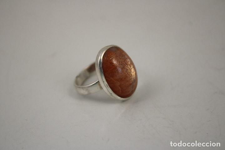 Joyeria: anillo en plata de ley 925 y opalo - Foto 3