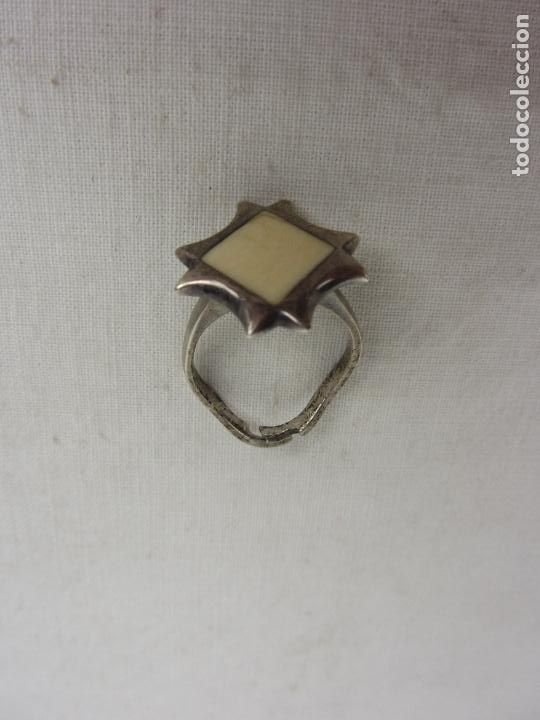 Joyeria: Anillo en plata de ley Siglo XX - Foto 2