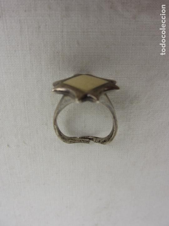 Joyeria: Anillo en plata de ley Siglo XX - Foto 3