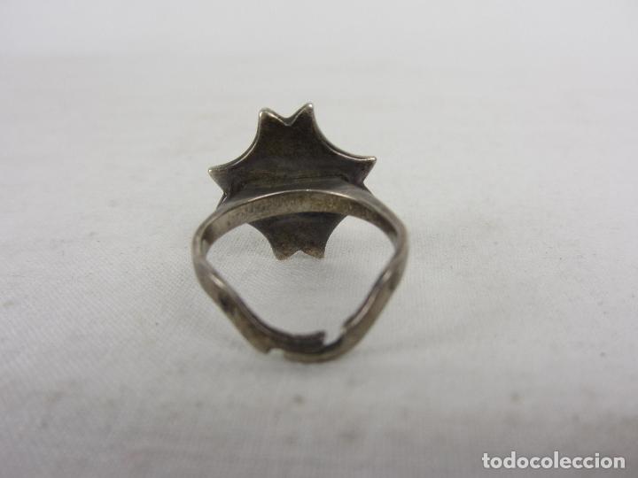 Joyeria: Anillo en plata de ley Siglo XX - Foto 5