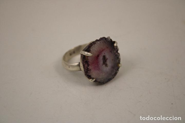 Joyeria: anillo plata 925 con amatista - Foto 1