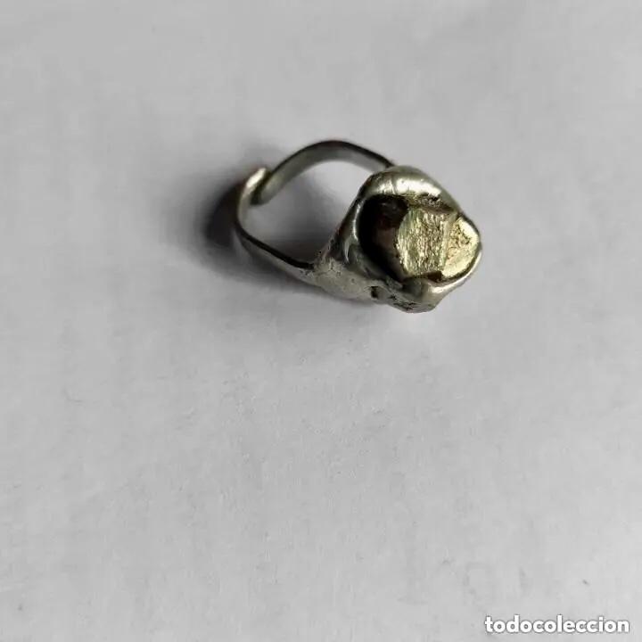 Joyeria: ANILLO DE PIRITA ANTIGUO AJUSTABLE - Foto 5