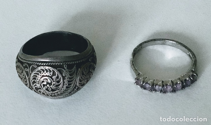 Joyeria: Lote de dos anillos - Foto 1