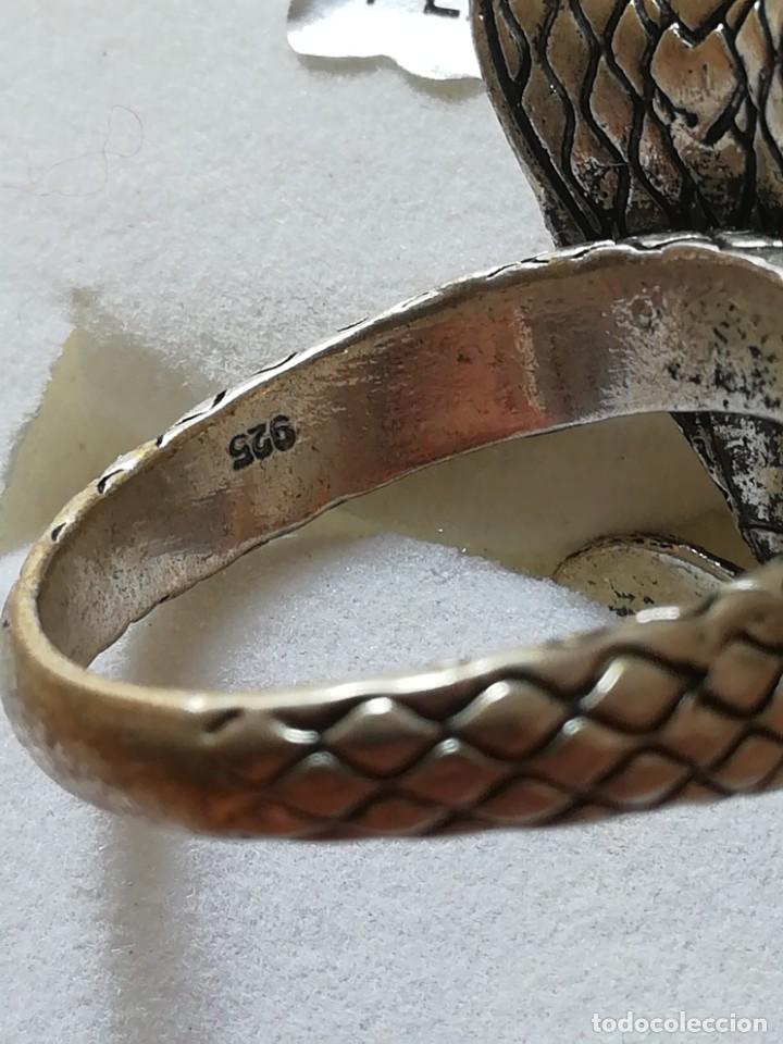 Joyeria: Anillo estilo cobra sello 925 - Foto 2