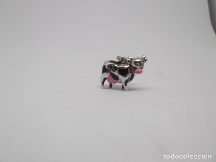 Joyeria: Colgante de vaca en plata rodiada.Luxenter - Foto 1