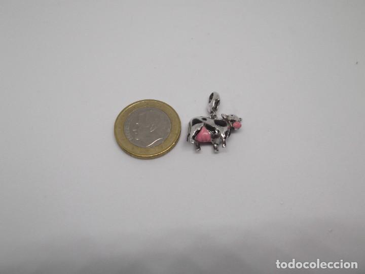 Joyeria: Colgante de vaca en plata rodiada.Luxenter - Foto 2