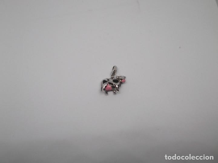 Joyeria: Colgante de vaca en plata rodiada.Luxenter - Foto 5
