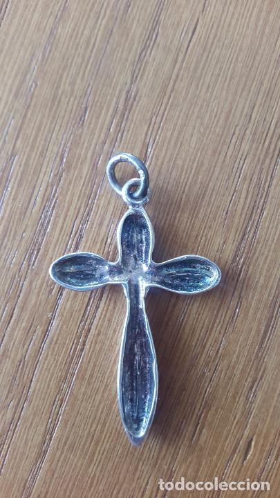 Joyeria: Colgante cruz plata de ley - Foto 2
