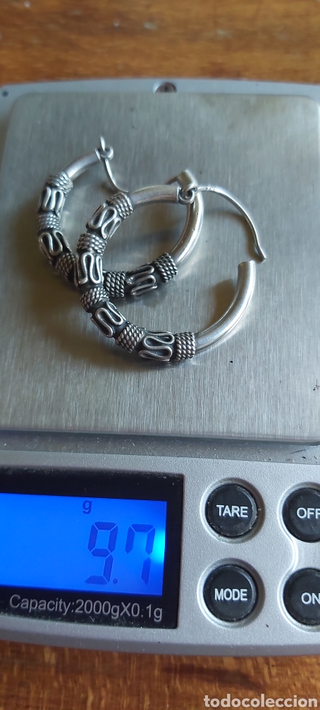 Joyeria: Aretes en plata de ley de Bali - Foto 1