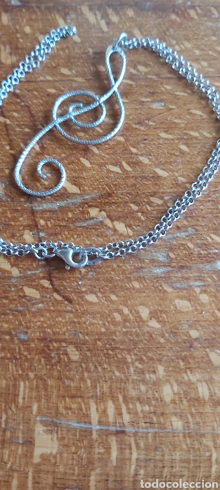 Joyeria: Cadena y gran colgante nota musical - Foto 3