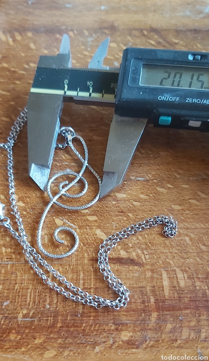 Joyeria: Cadena y gran colgante nota musical - Foto 7