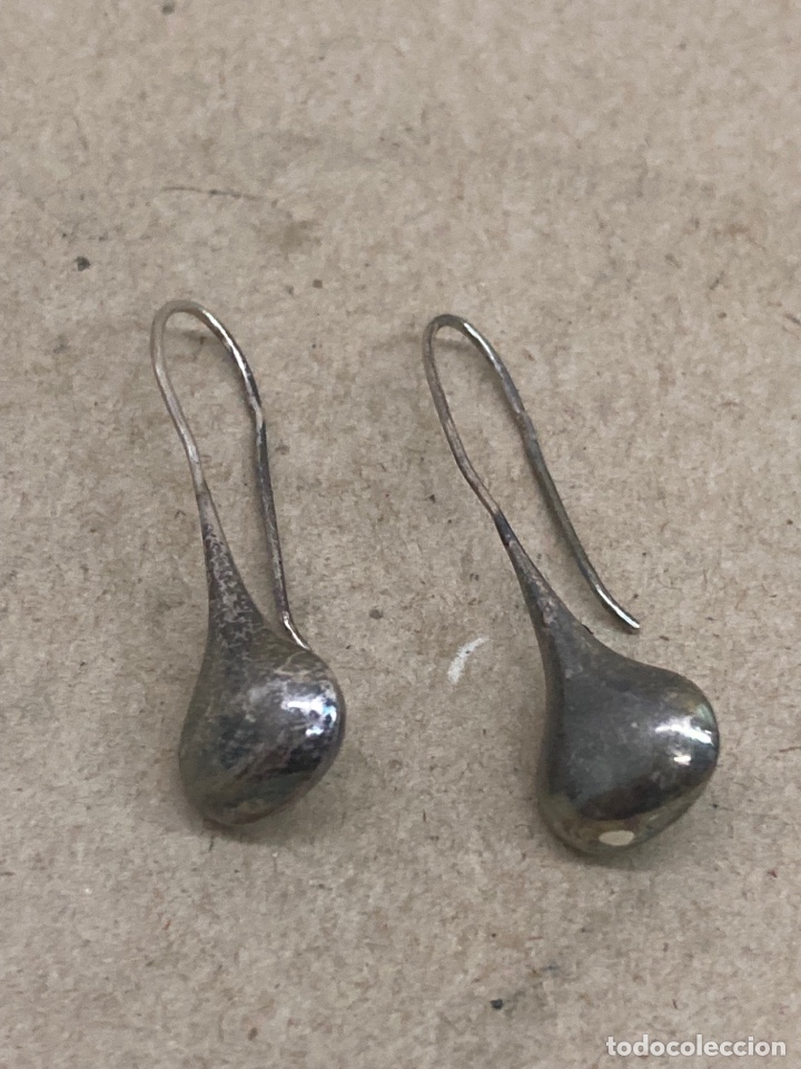 Joyeria: Pendientes de plata de ley - Foto 1