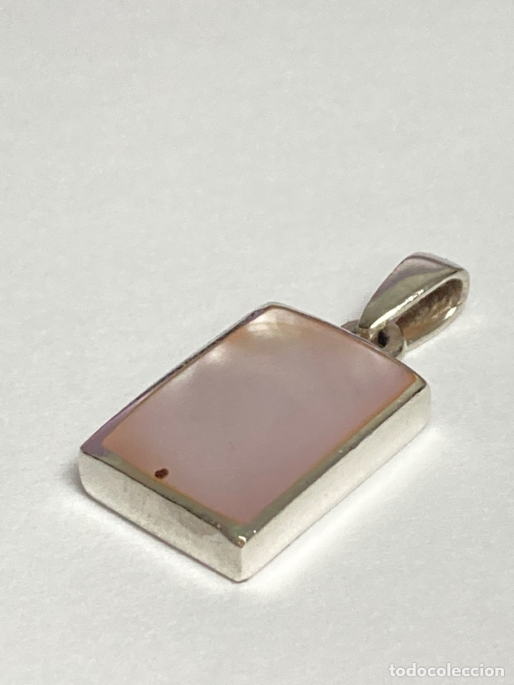 Joyeria: Colgante de plata y nacar/C44 - Foto 1
