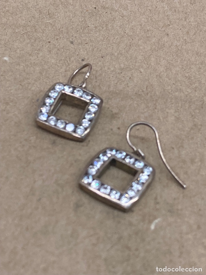 Joyeria: Pendientes de plata de ley - Foto 1