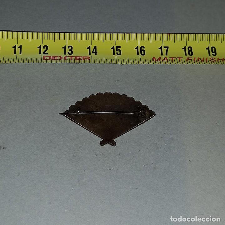 Joyeria: Broche Abanico Damasquinado - Foto 2