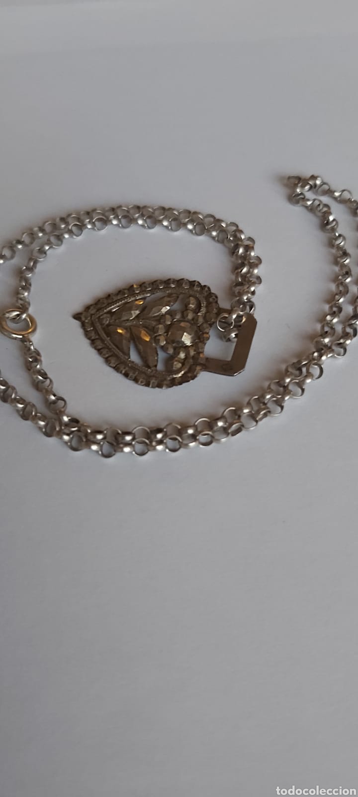Joyeria: Cadena+colgante plata de ley , vintage - Foto 2