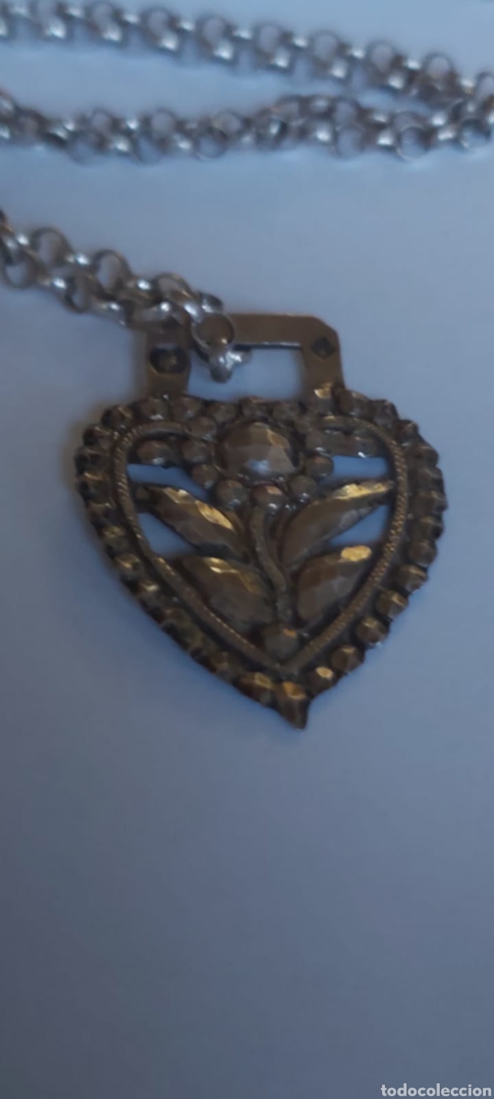 Joyeria: Cadena+colgante plata de ley , vintage - Foto 3