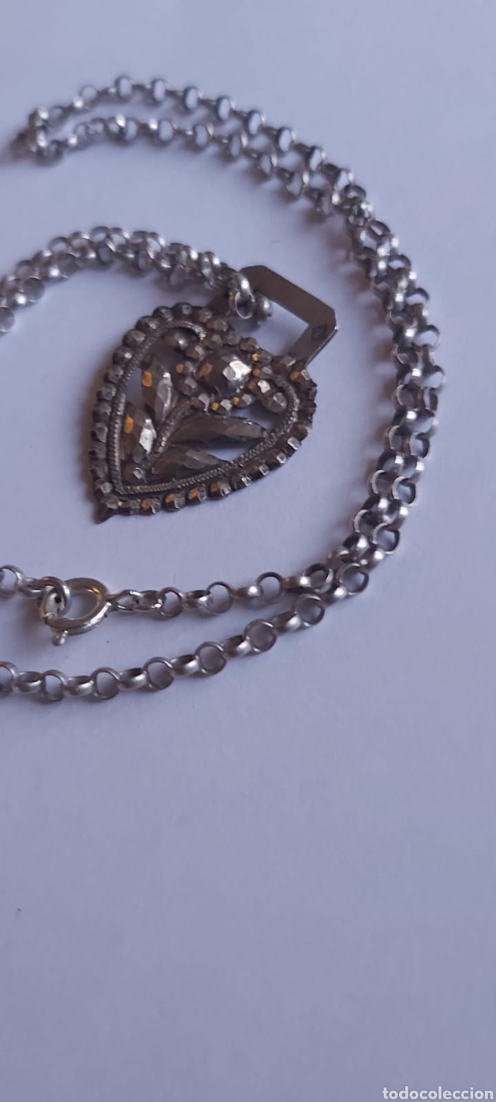 Joyeria: Cadena+colgante plata de ley , vintage - Foto 1