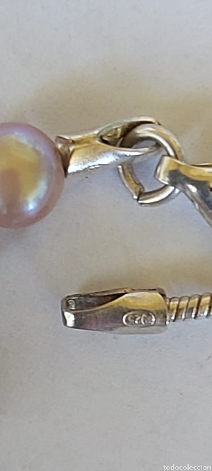 Joyeria: Preciosa Pulsera plata de ley y Perla gris - Foto 6