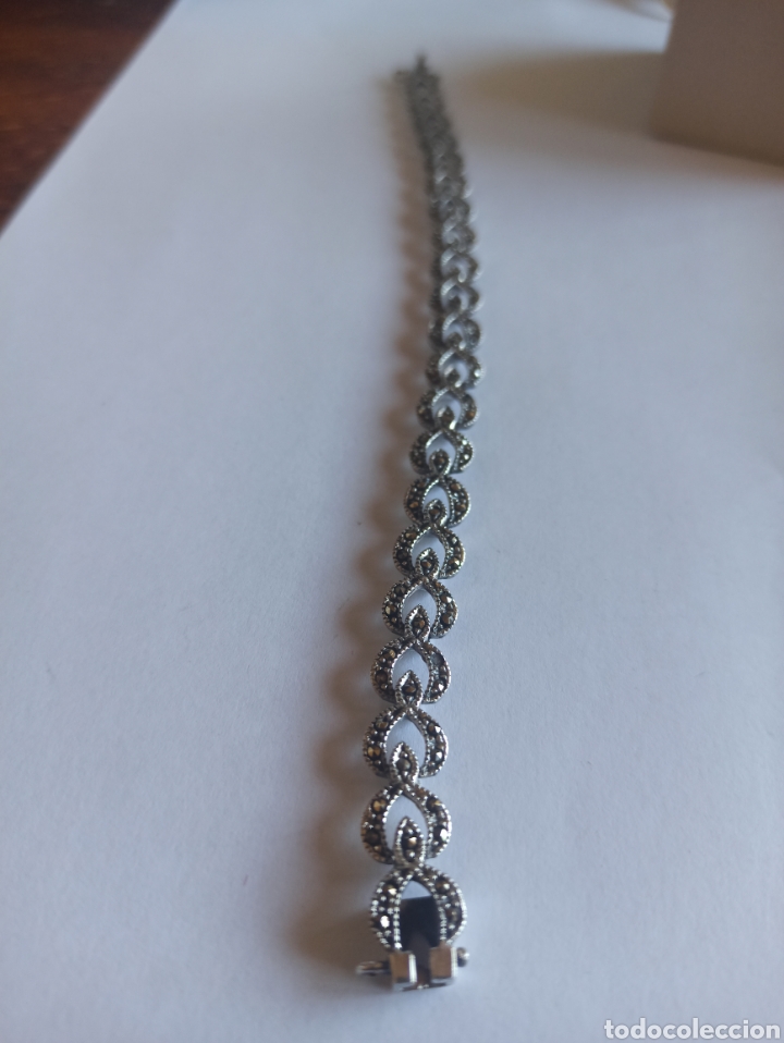 Joyeria: Pulsera de plata de ley 925 y marquesita - Foto 10