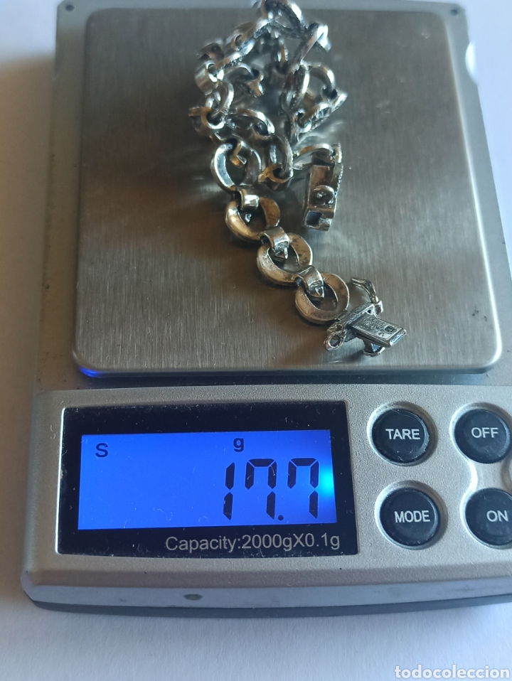 Joyeria: Pulsera de plata de ley 925 y marquesita - Foto 13