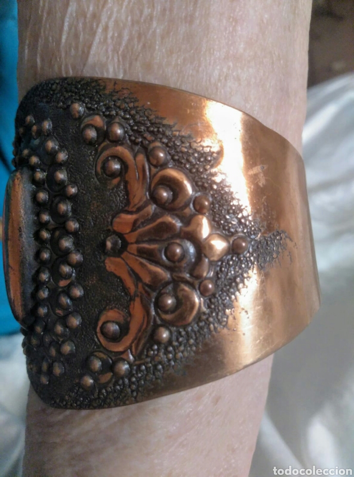 Joyeria: Pulsera ancha de cobre - Foto 2