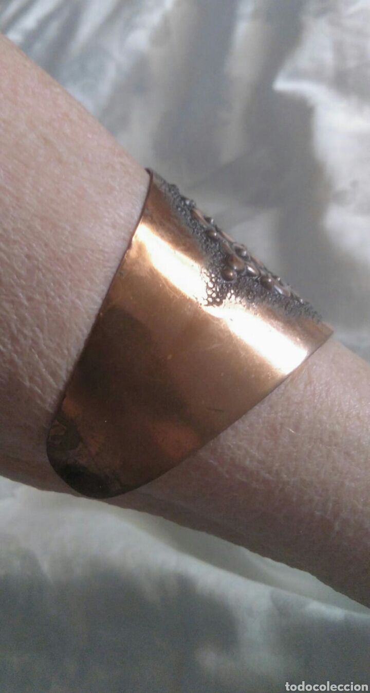 Joyeria: Pulsera ancha de cobre - Foto 3