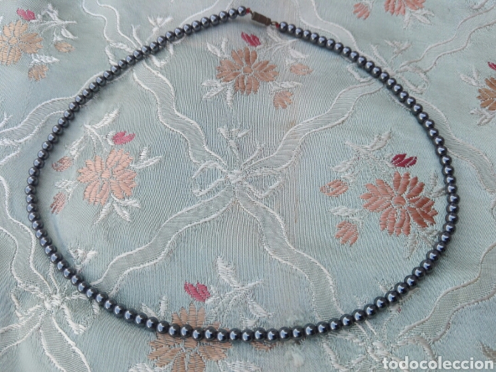 Joyeria: Fina gargantilla collar de perlas perlitas Hematites - Foto 1