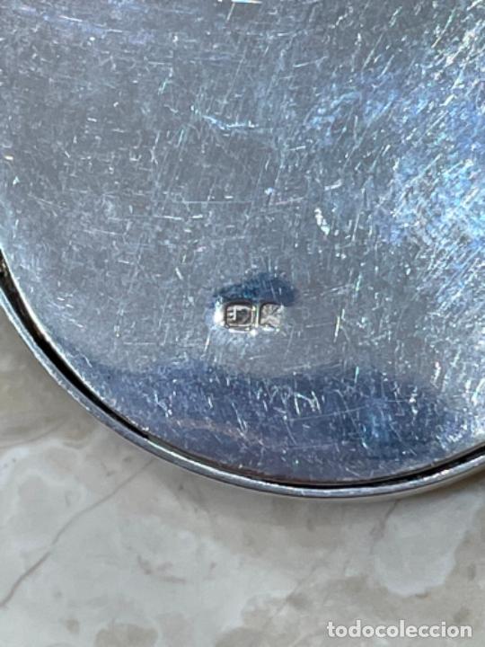 Joyeria: Broche antiguo camafeo de plata y pasta - Foto 5