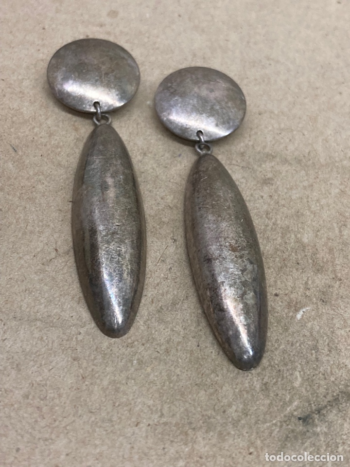 Joyeria: Pendientes de plata de ley - Foto 1