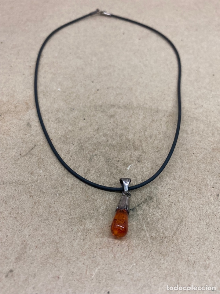Joyeria: Colgante de plata y &Aacute;mbar - Foto 1