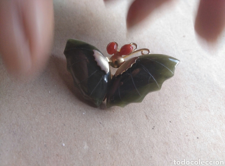 Joyeria: Broche de aut&eacute;ntico jade - Foto 3