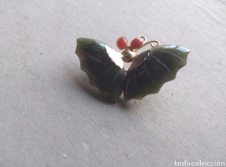 Joyeria: Broche de aut&eacute;ntico jade - Foto 2