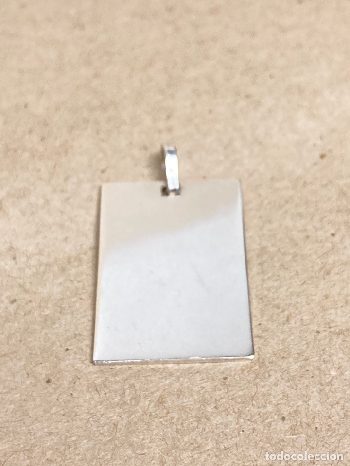 Joyeria: Colgante - placa de plata /C252 - Foto 2