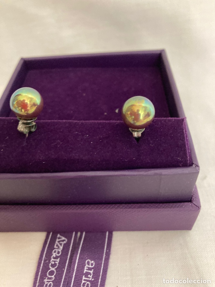 Joyeria: Pendientes de plata con perla , vintage - Foto 2