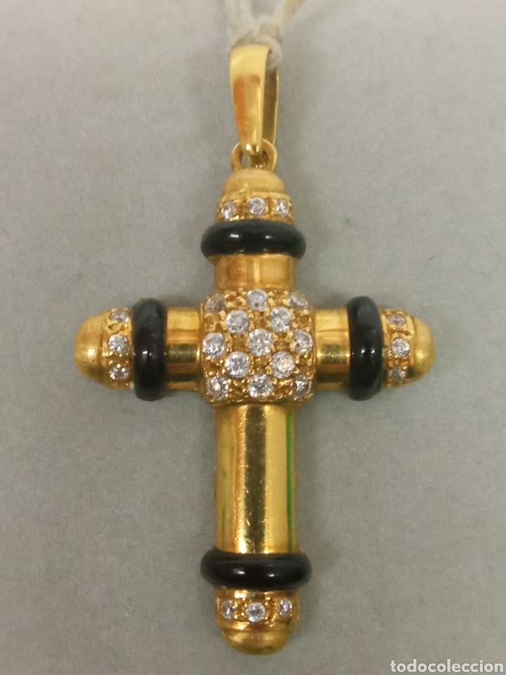 Joyeria: Cruz oro y circonitas - Foto 3