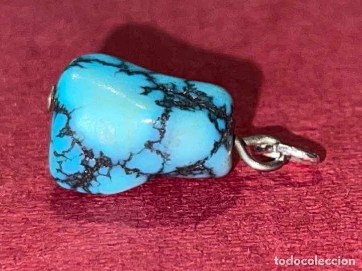 Joyeria: Bonito colgante de piedra turquesa - Foto 2