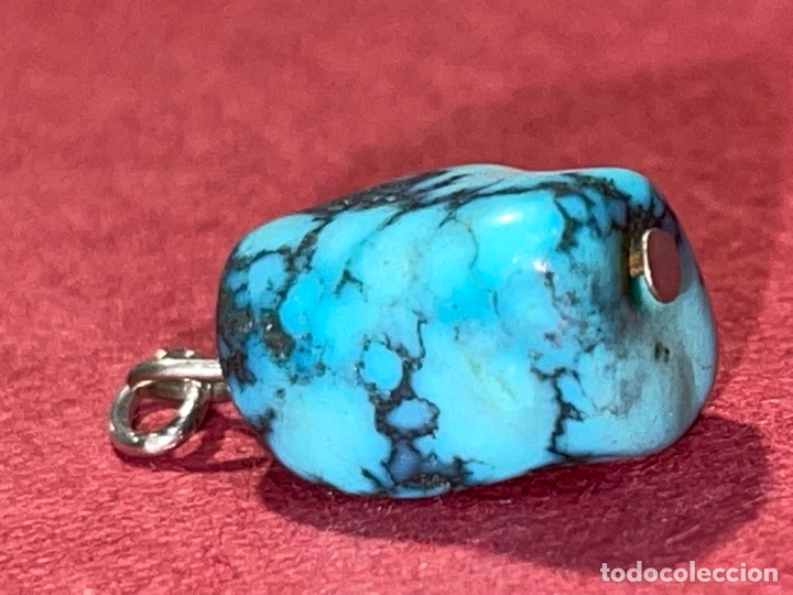 Joyeria: Bonito colgante de piedra turquesa - Foto 3