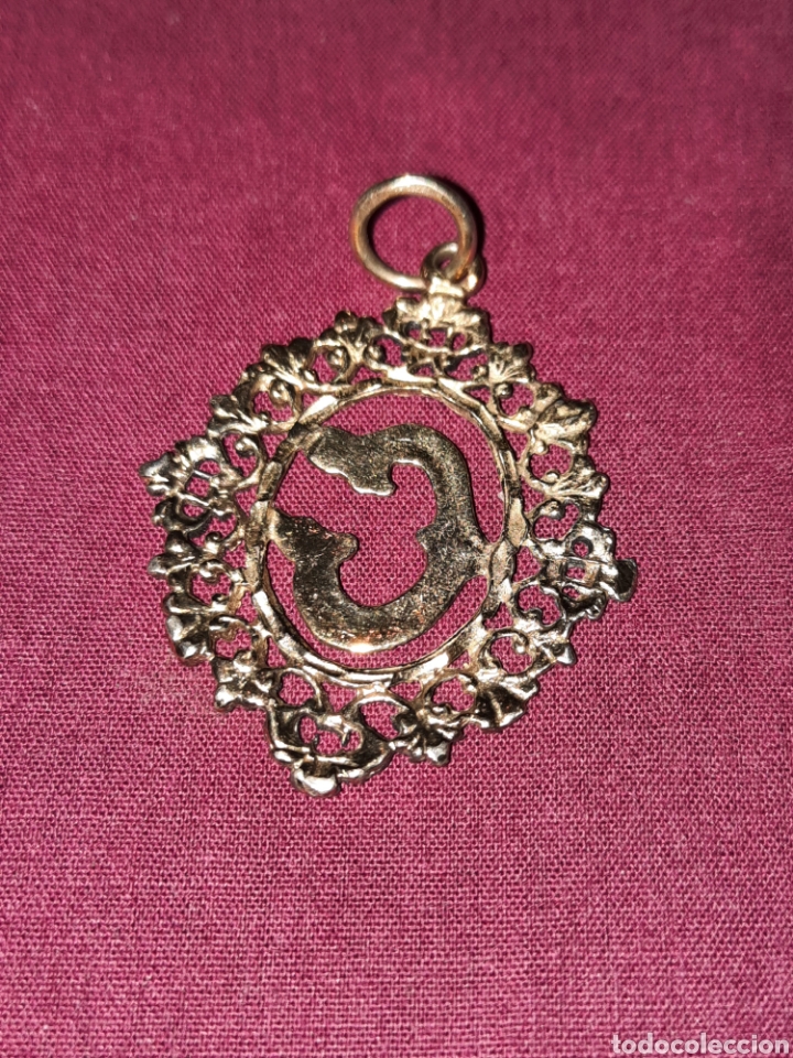Joyeria: ORIGINAL COLGANTE EN PLATA Y ORO, LETRA C - Foto 2