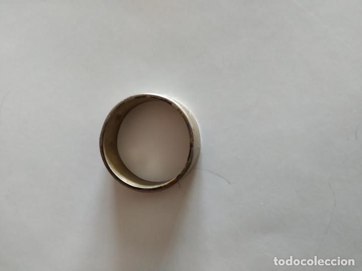 Joyeria: Antiguo Anillo de plata. A&ntilde;os 70. - Foto 2