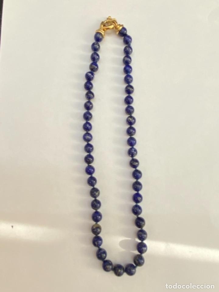 Joyeria: Collar de bolas lapizlazuli - Foto 1
