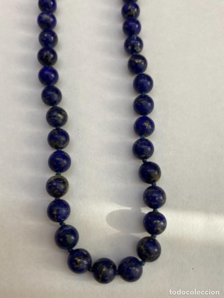 Joyeria: Collar de bolas lapizlazuli - Foto 2