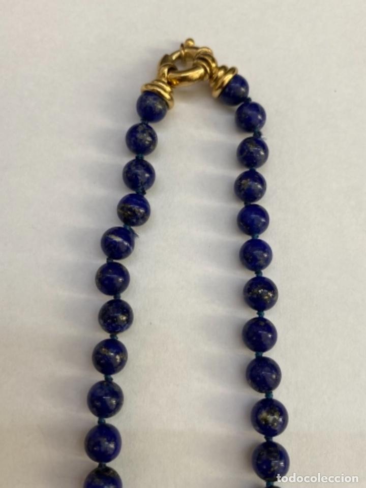 Joyeria: Collar de bolas lapizlazuli - Foto 3