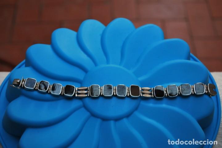 Joyeria: Elegante pulsera en plata de ley . 30 gr. - Foto 2