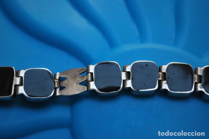 Joyeria: Elegante pulsera en plata de ley . 30 gr. - Foto 11