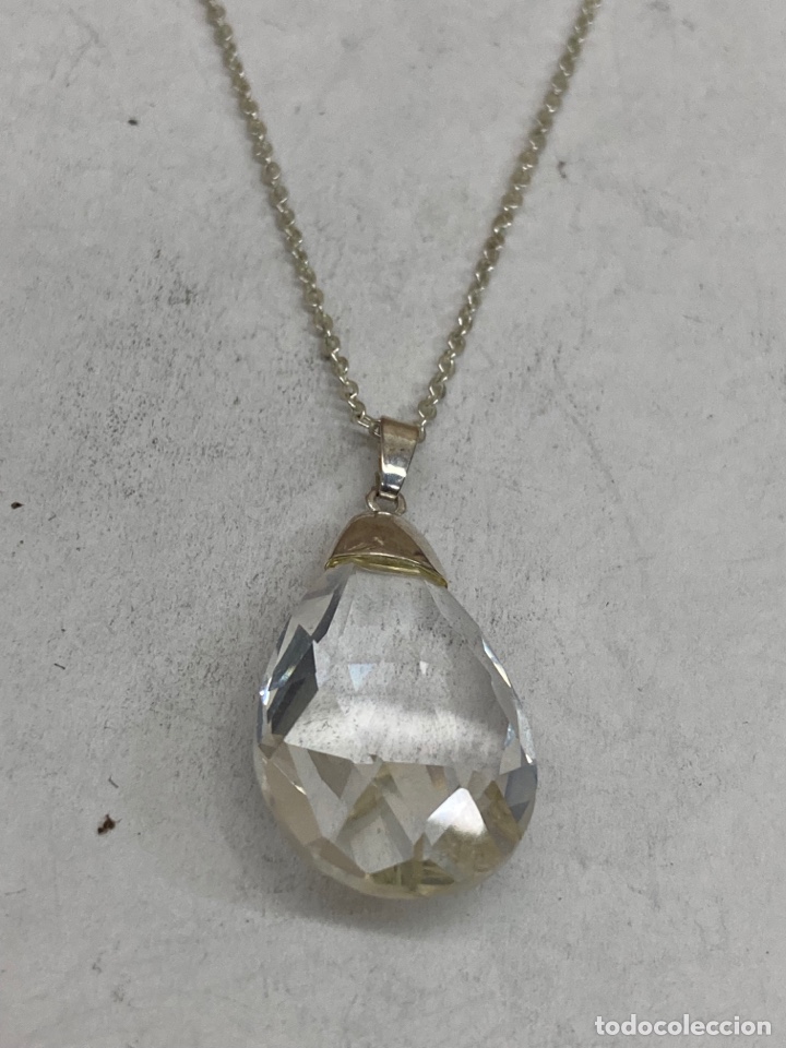 Joyeria: Colgante de plata y cadena - Foto 2