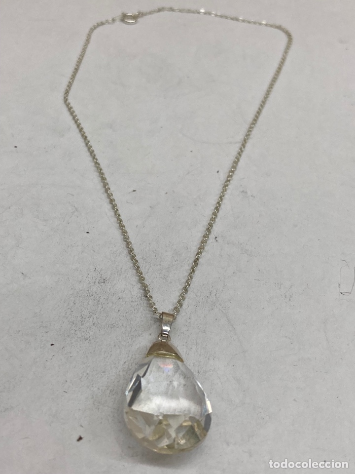 Joyeria: Colgante de plata y cadena - Foto 1